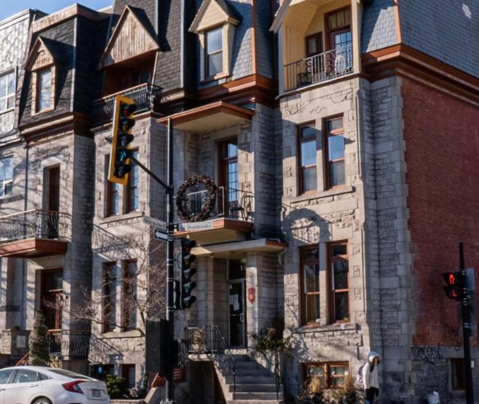 Auberge Du Plateau Montreal Exterior foto