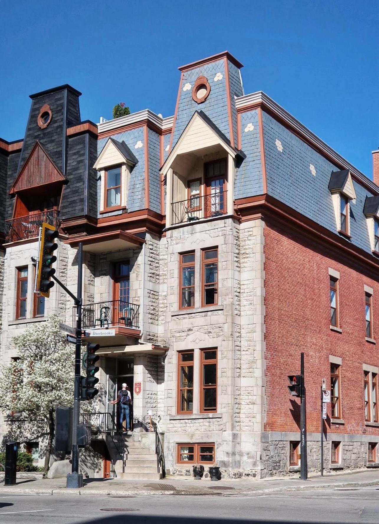 Auberge Du Plateau Montreal Exterior foto