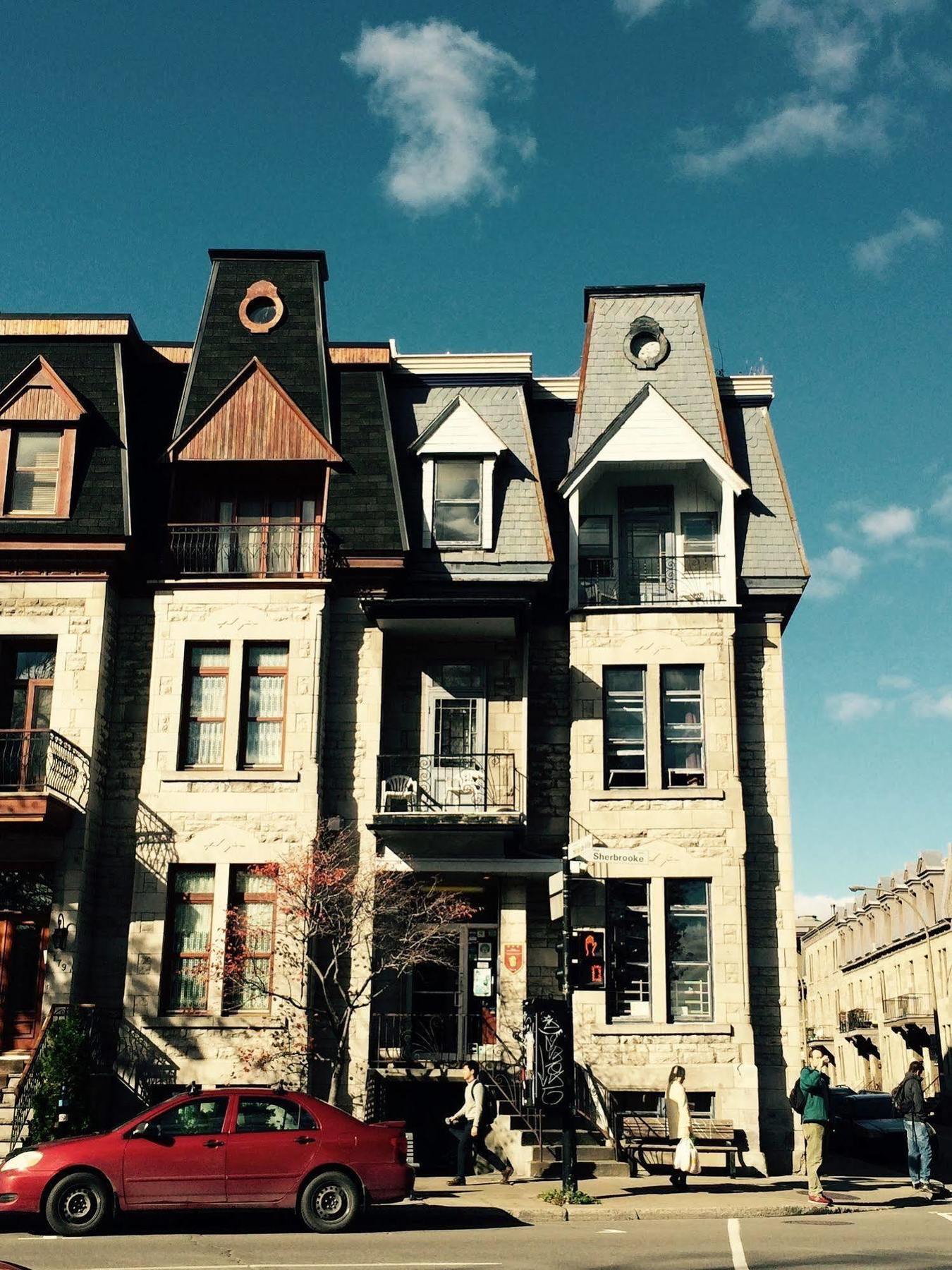 Auberge Du Plateau Montreal Exterior foto